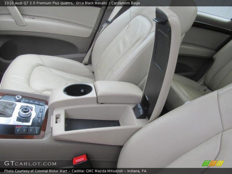 Orca Black Metallic / Cardamom Beige 2010 Audi Q7 3.6 Premium Plus quattro