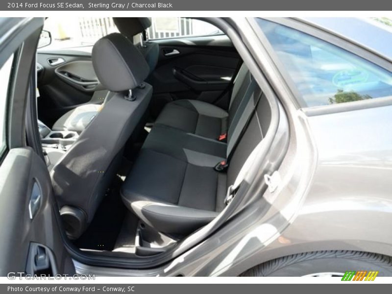 Sterling Gray / Charcoal Black 2014 Ford Focus SE Sedan