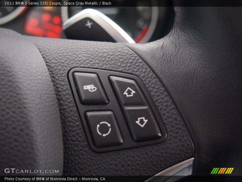 Space Gray Metallic / Black 2011 BMW 3 Series 335i Coupe
