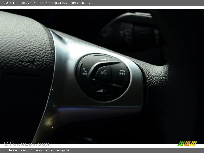 Sterling Gray / Charcoal Black 2014 Ford Focus SE Sedan