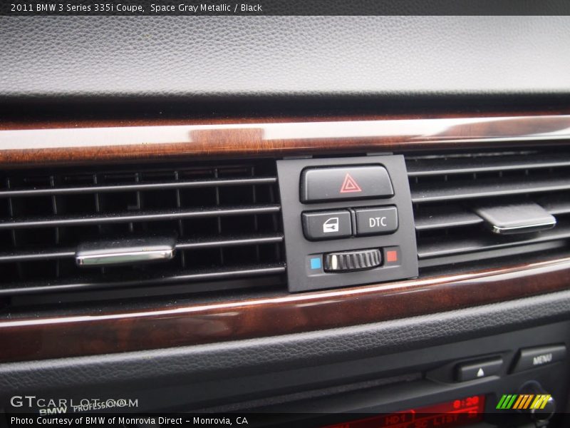 Space Gray Metallic / Black 2011 BMW 3 Series 335i Coupe