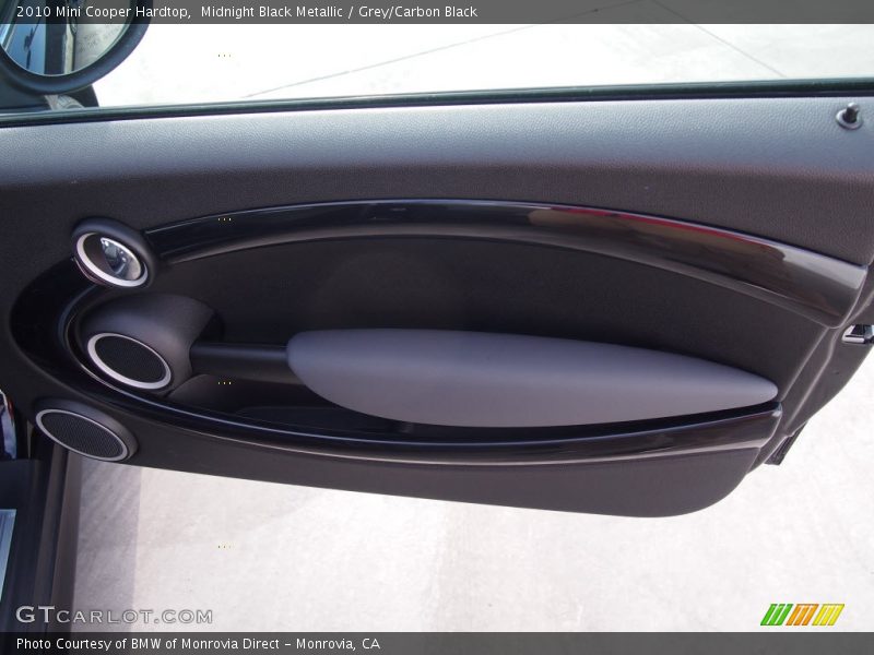 Midnight Black Metallic / Grey/Carbon Black 2010 Mini Cooper Hardtop