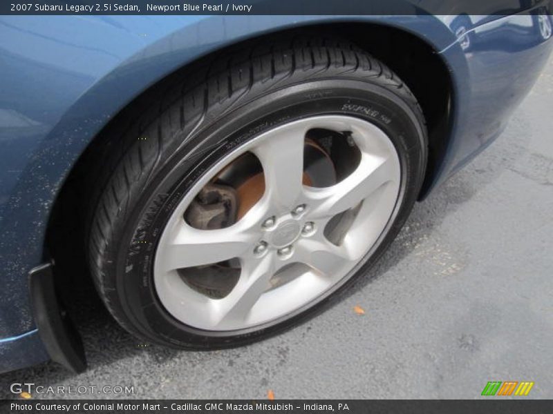 Newport Blue Pearl / Ivory 2007 Subaru Legacy 2.5i Sedan