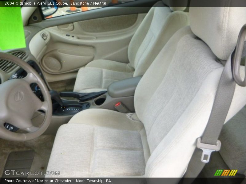 Front Seat of 2004 Alero GL1 Coupe