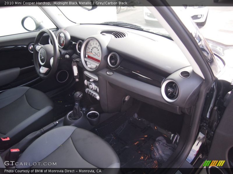 Midnight Black Metallic / Grey/Carbon Black 2010 Mini Cooper Hardtop