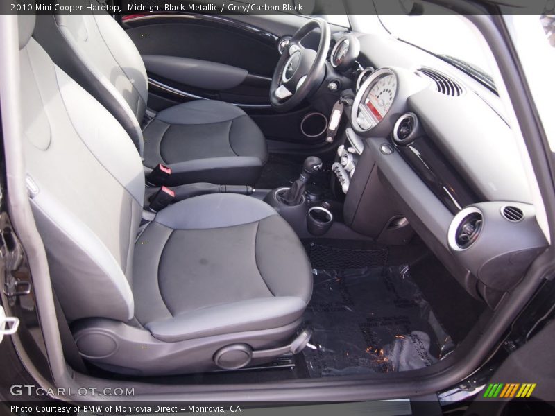 Midnight Black Metallic / Grey/Carbon Black 2010 Mini Cooper Hardtop