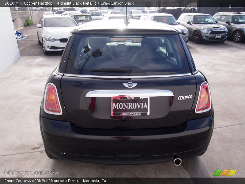 Midnight Black Metallic / Grey/Carbon Black 2010 Mini Cooper Hardtop