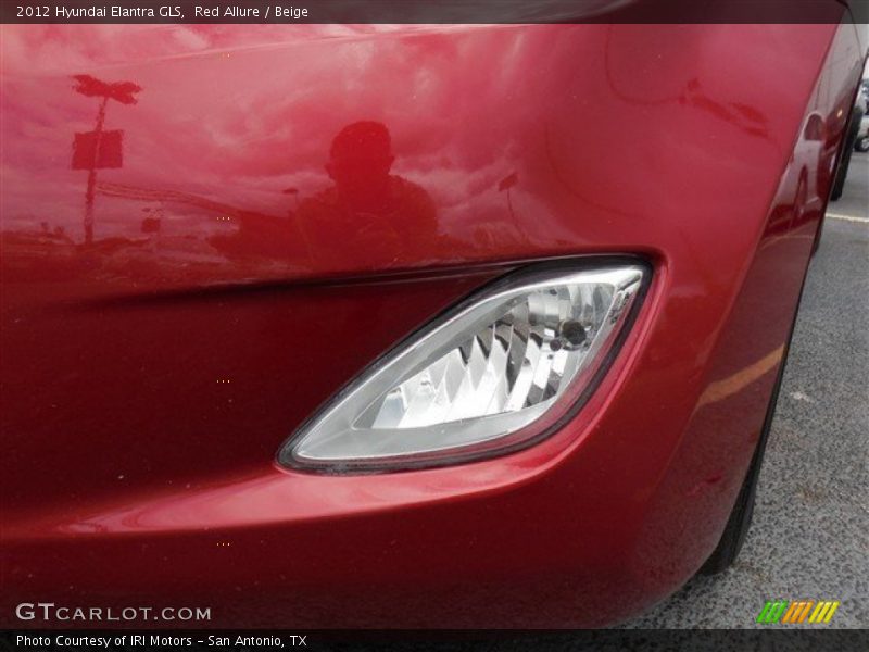 Red Allure / Beige 2012 Hyundai Elantra GLS