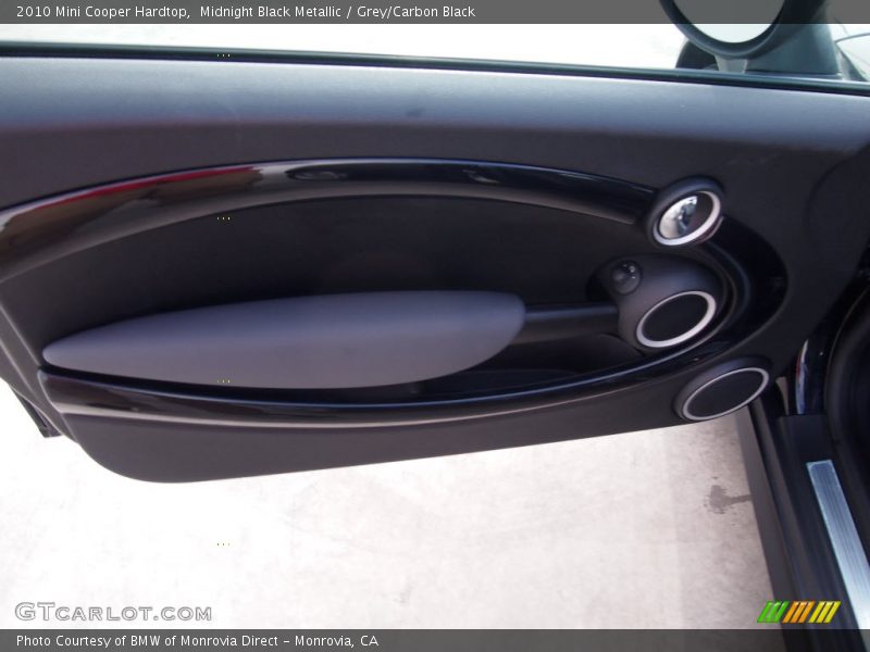 Midnight Black Metallic / Grey/Carbon Black 2010 Mini Cooper Hardtop