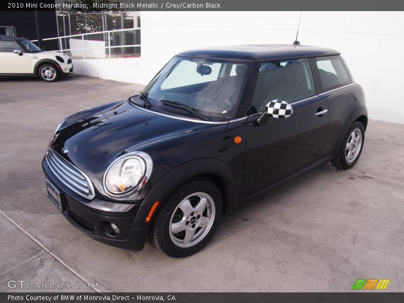 Midnight Black Metallic / Grey/Carbon Black 2010 Mini Cooper Hardtop