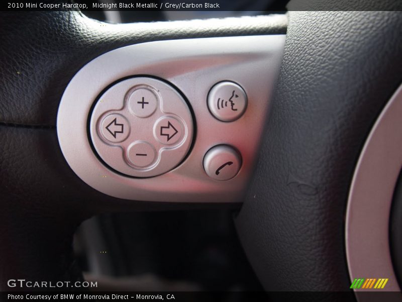 Midnight Black Metallic / Grey/Carbon Black 2010 Mini Cooper Hardtop
