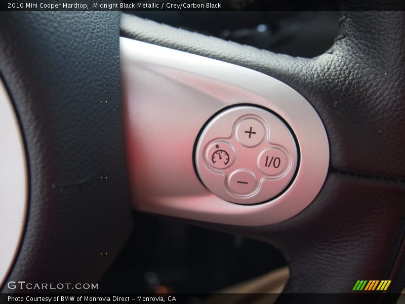 Midnight Black Metallic / Grey/Carbon Black 2010 Mini Cooper Hardtop