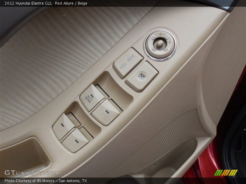 Red Allure / Beige 2012 Hyundai Elantra GLS