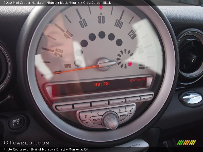 Midnight Black Metallic / Grey/Carbon Black 2010 Mini Cooper Hardtop