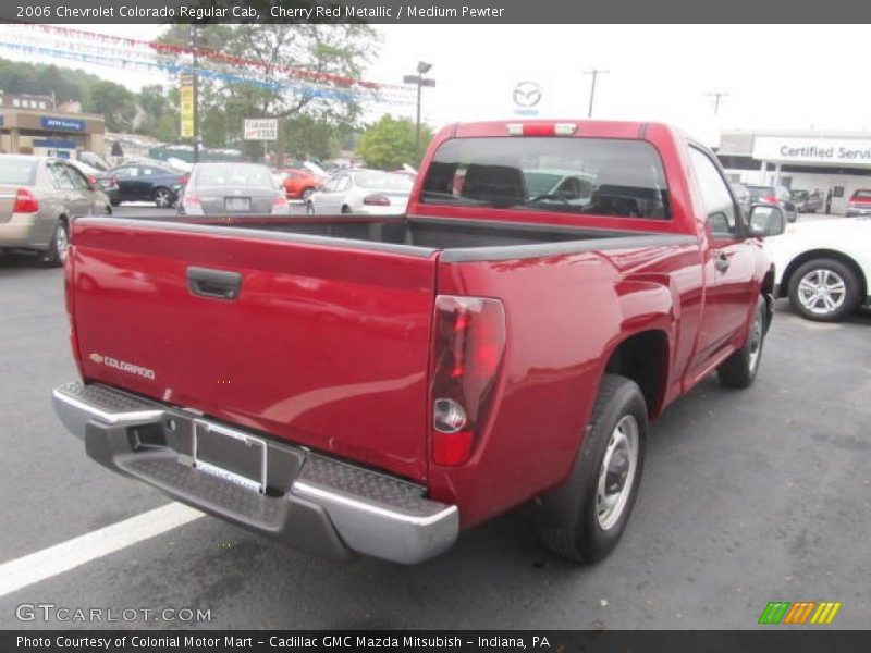Cherry Red Metallic / Medium Pewter 2006 Chevrolet Colorado Regular Cab