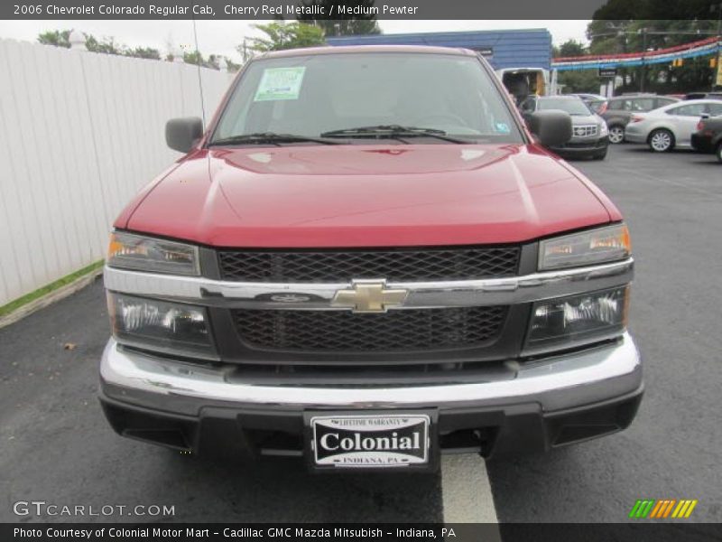 Cherry Red Metallic / Medium Pewter 2006 Chevrolet Colorado Regular Cab