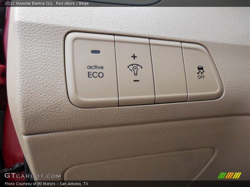 Red Allure / Beige 2012 Hyundai Elantra GLS