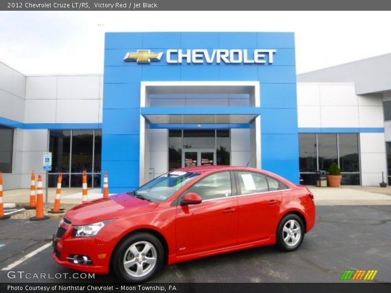 Victory Red / Jet Black 2012 Chevrolet Cruze LT/RS