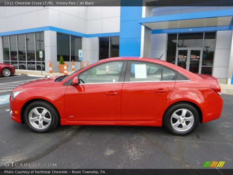 Victory Red / Jet Black 2012 Chevrolet Cruze LT/RS