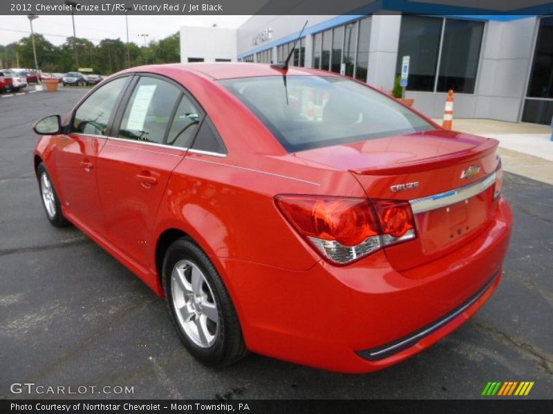 Victory Red / Jet Black 2012 Chevrolet Cruze LT/RS