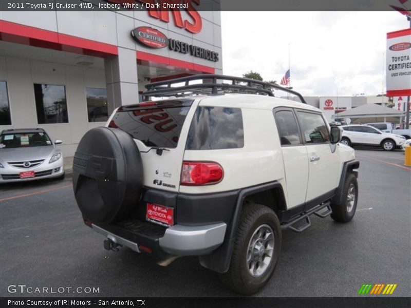 Iceberg White / Dark Charcoal 2011 Toyota FJ Cruiser 4WD