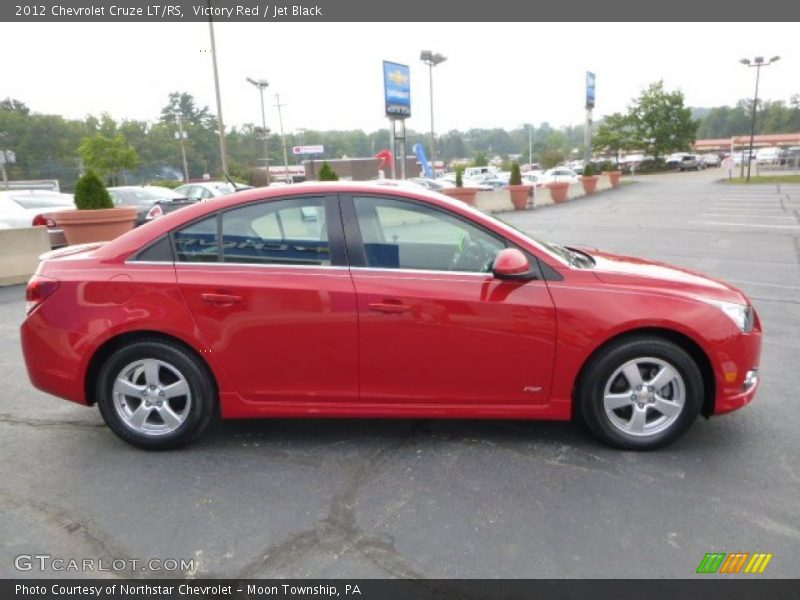 Victory Red / Jet Black 2012 Chevrolet Cruze LT/RS