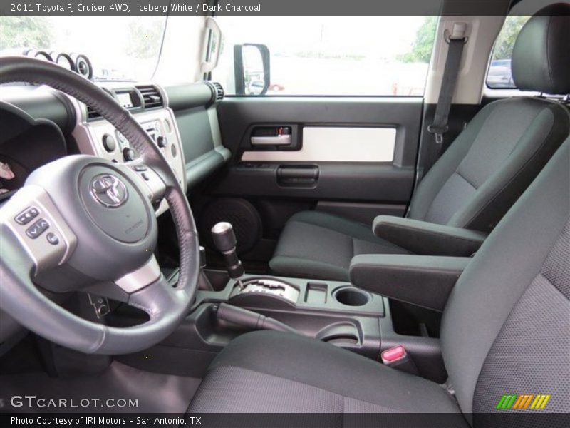 Iceberg White / Dark Charcoal 2011 Toyota FJ Cruiser 4WD
