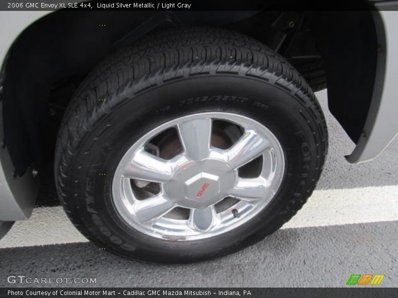 Liquid Silver Metallic / Light Gray 2006 GMC Envoy XL SLE 4x4