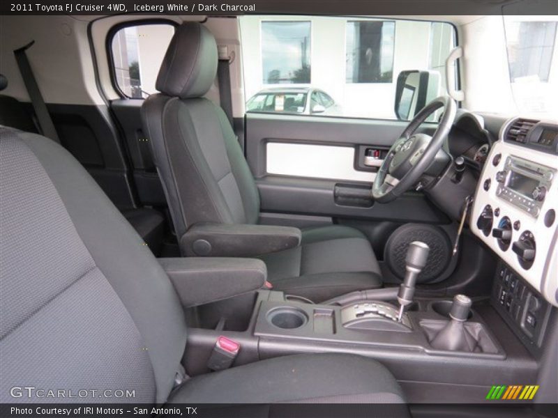 Iceberg White / Dark Charcoal 2011 Toyota FJ Cruiser 4WD