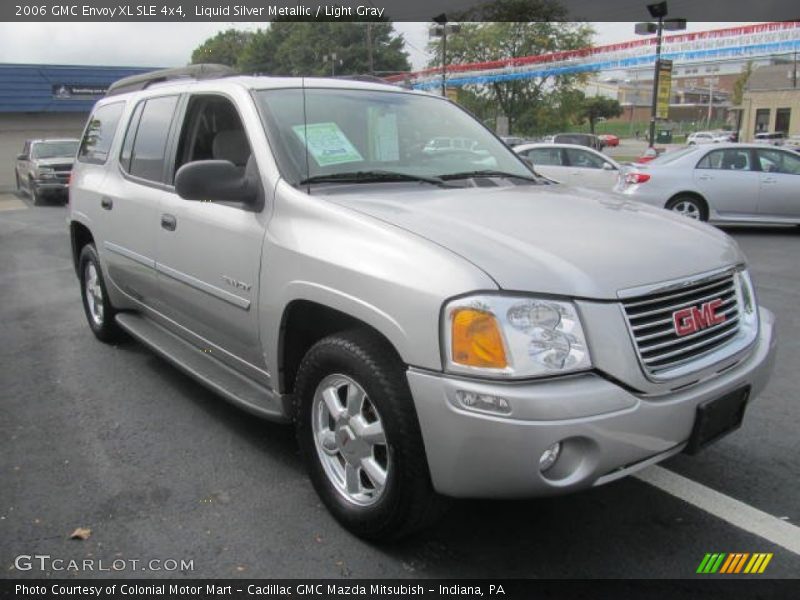 Liquid Silver Metallic / Light Gray 2006 GMC Envoy XL SLE 4x4