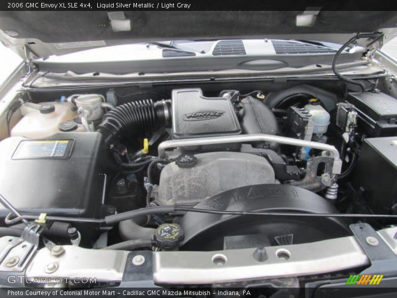 Liquid Silver Metallic / Light Gray 2006 GMC Envoy XL SLE 4x4