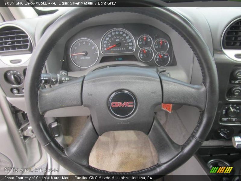 Liquid Silver Metallic / Light Gray 2006 GMC Envoy XL SLE 4x4