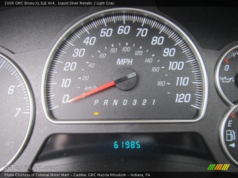 Liquid Silver Metallic / Light Gray 2006 GMC Envoy XL SLE 4x4