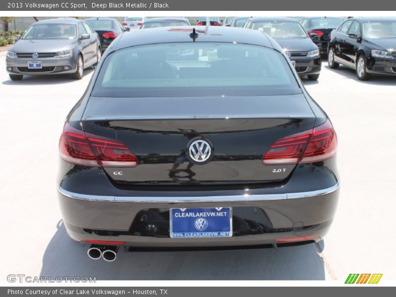 Deep Black Metallic / Black 2013 Volkswagen CC Sport
