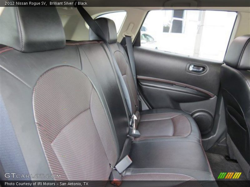 Brilliant Silver / Black 2012 Nissan Rogue SV