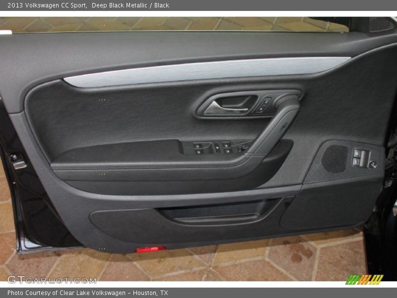 Deep Black Metallic / Black 2013 Volkswagen CC Sport