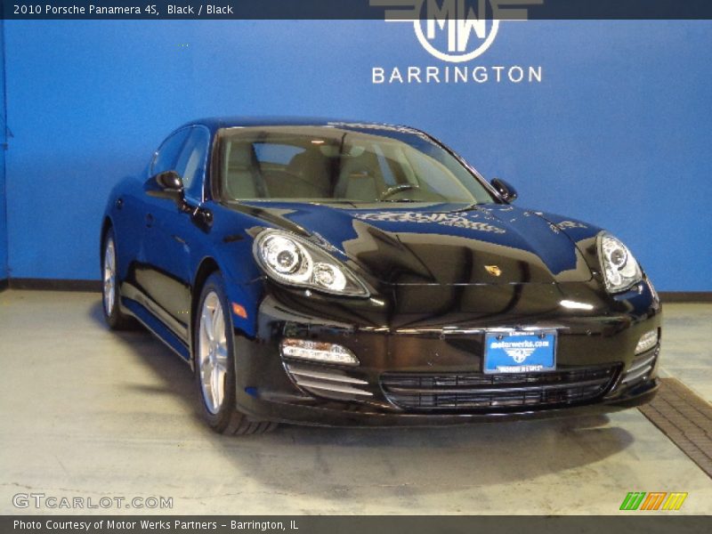 Black / Black 2010 Porsche Panamera 4S