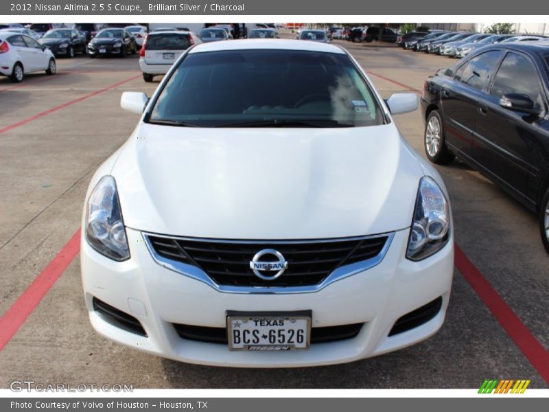 Brilliant Silver / Charcoal 2012 Nissan Altima 2.5 S Coupe