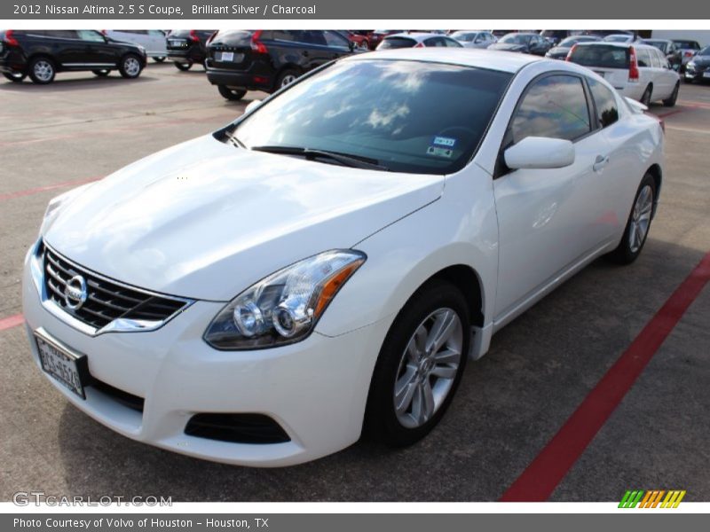 Brilliant Silver / Charcoal 2012 Nissan Altima 2.5 S Coupe