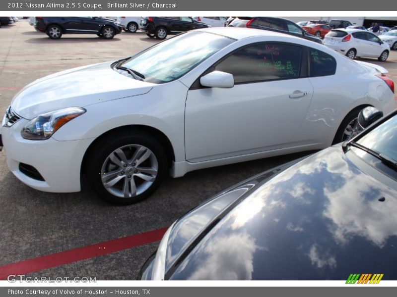 Brilliant Silver / Charcoal 2012 Nissan Altima 2.5 S Coupe