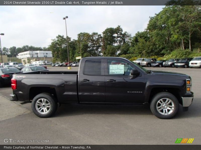 Tungsten Metallic / Jet Black 2014 Chevrolet Silverado 1500 LT Double Cab 4x4