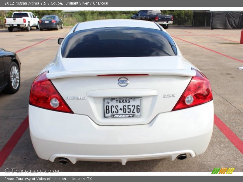 Brilliant Silver / Charcoal 2012 Nissan Altima 2.5 S Coupe