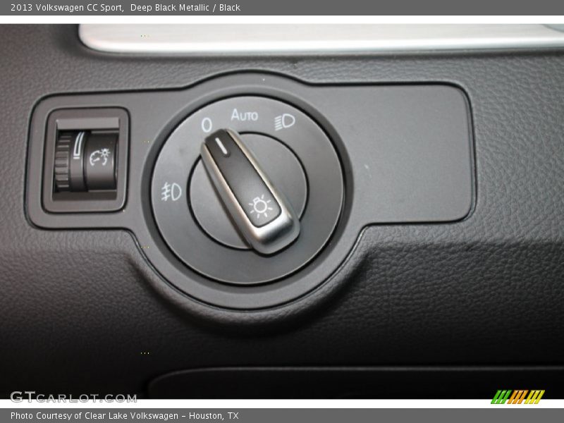 Deep Black Metallic / Black 2013 Volkswagen CC Sport