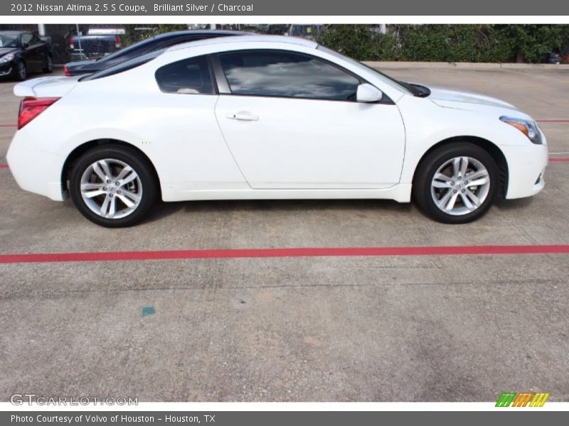 Brilliant Silver / Charcoal 2012 Nissan Altima 2.5 S Coupe