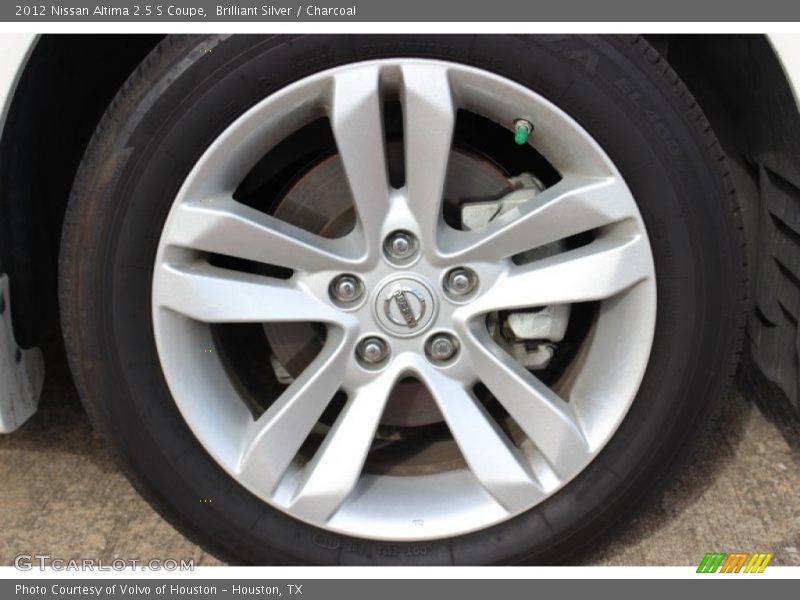 Brilliant Silver / Charcoal 2012 Nissan Altima 2.5 S Coupe
