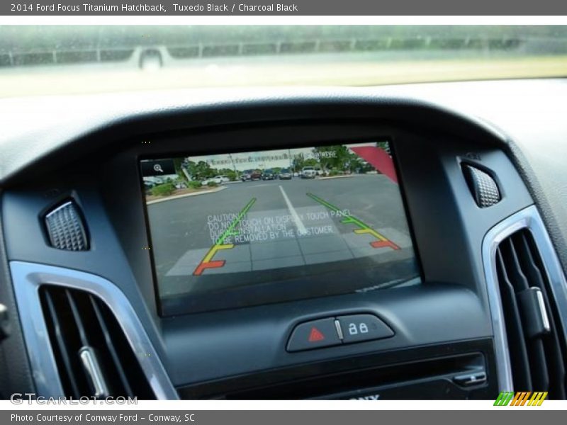 Tuxedo Black / Charcoal Black 2014 Ford Focus Titanium Hatchback