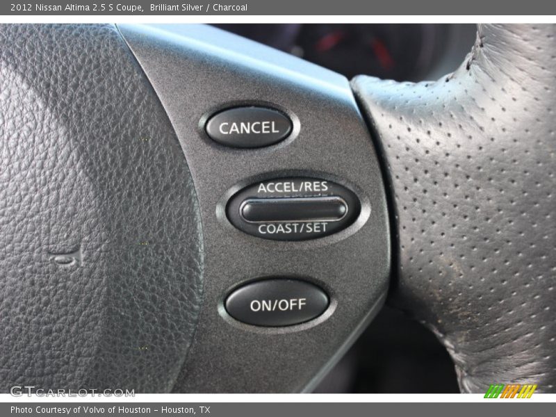 Brilliant Silver / Charcoal 2012 Nissan Altima 2.5 S Coupe