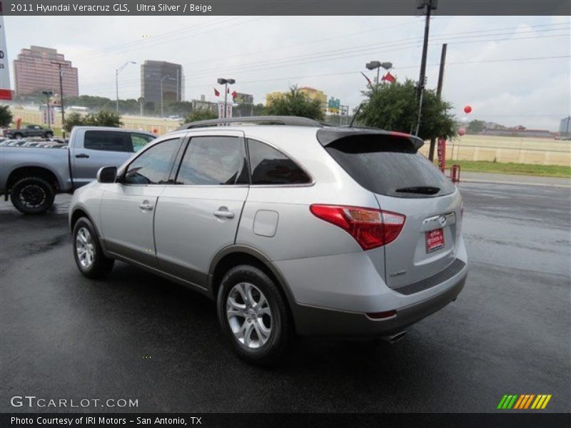 Ultra Silver / Beige 2011 Hyundai Veracruz GLS