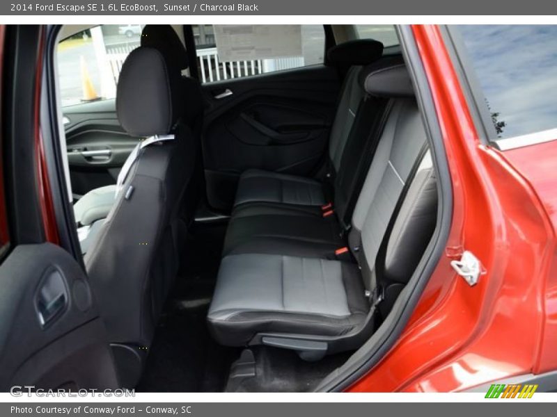 Sunset / Charcoal Black 2014 Ford Escape SE 1.6L EcoBoost