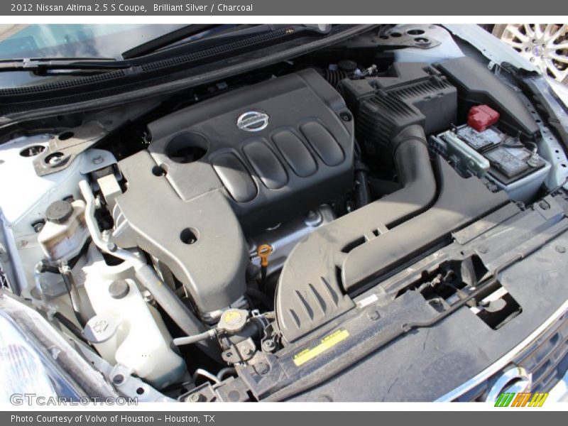 Brilliant Silver / Charcoal 2012 Nissan Altima 2.5 S Coupe